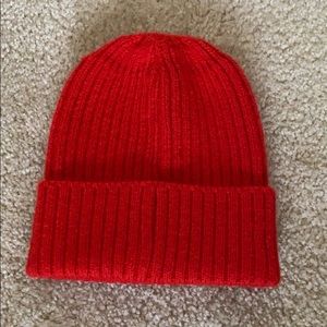 Red Brandy Melville Beanie